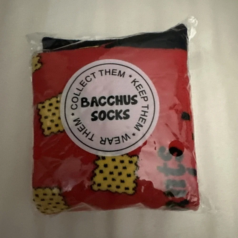 2025 Bacchus Bacchaneers FLOAT SOCKS- Mardi Gras Krewe‎ Favor